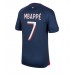 Paris Saint-Germain Kylian Mbappe #7 Voetbalkleding Thuisshirt 2023-24 Korte Mouwen
